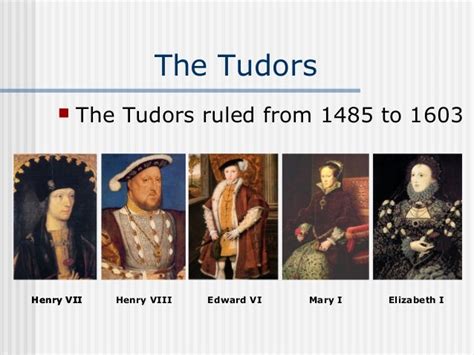 A Brief History On 50 Years Of Tudor .